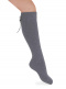 Calcetines altos lisos con lazo trasero Gris Grey