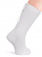 Calcetines altos lisos con lazo trasero Blanco White