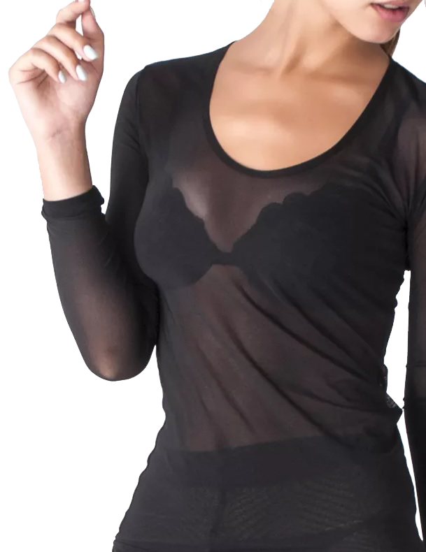 camiseta transparente - Woman