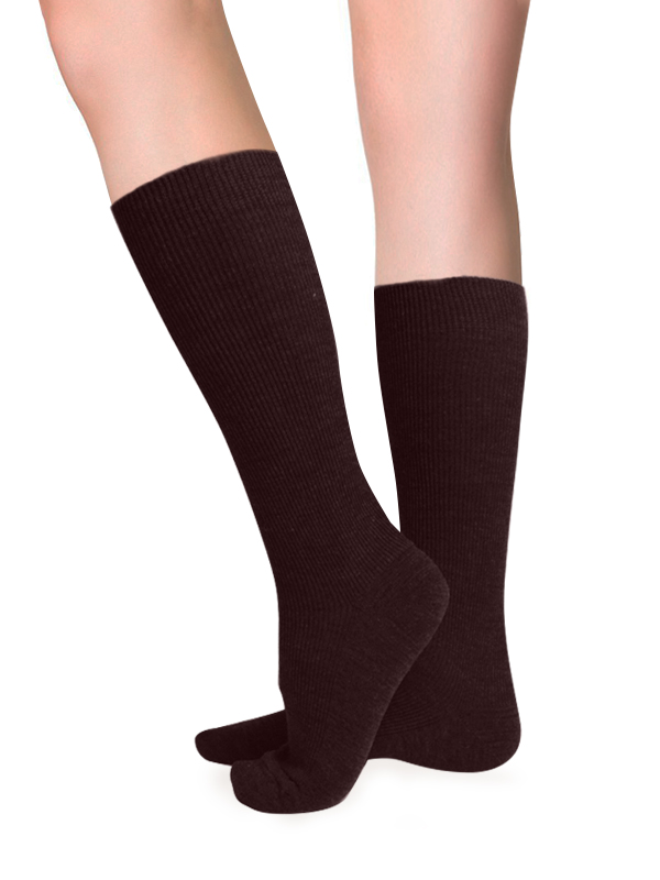 Niñas Calcetines altos con diseño de lazo, Mode de Mujer