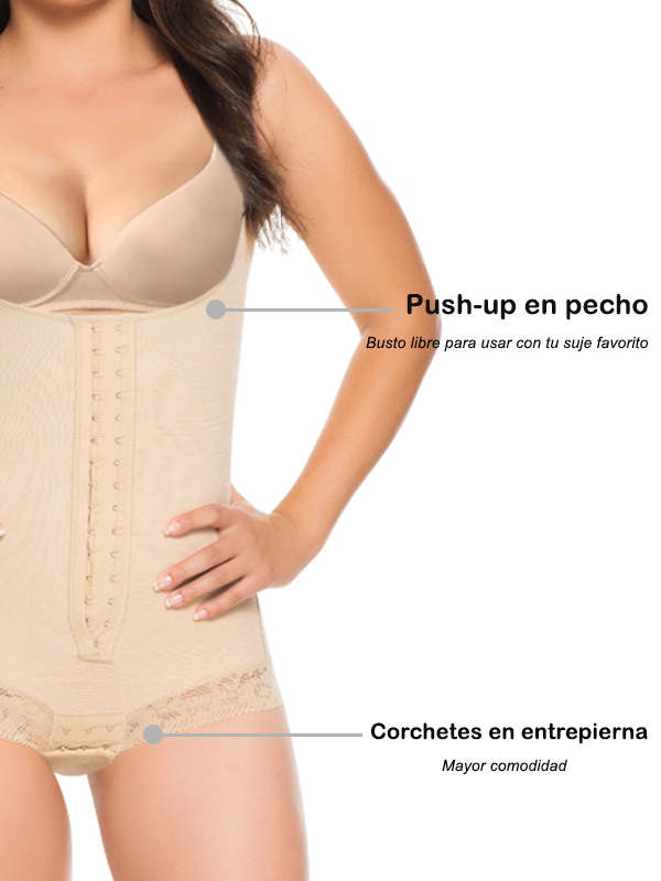 Fajas moldeadoras de cuerpo colombianas para mujer, ropa interior